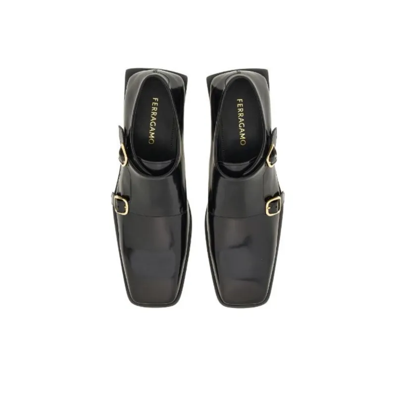 FERRAGAMO Dress Shoes Men's Black-3