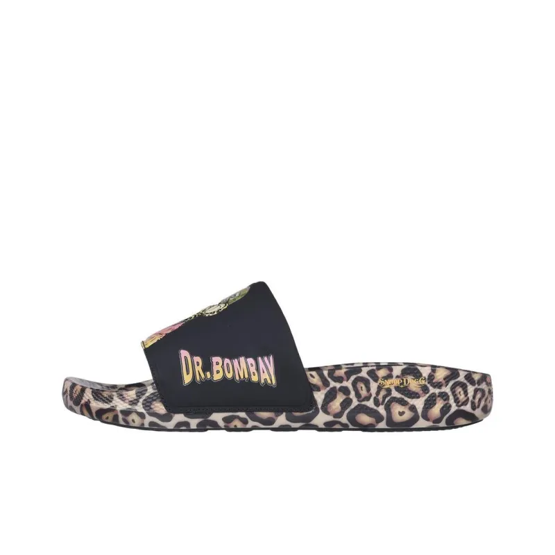 Snoop Dogg x Skechers Hyper Slide Slip Resistant Abrasion Resistant Slide Slippers Men's Black-0