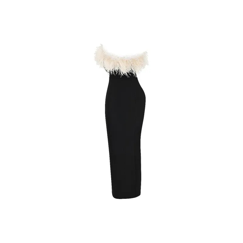 HOUSE OF CB Sarai Evening Dress Women's BLACK/Black-2