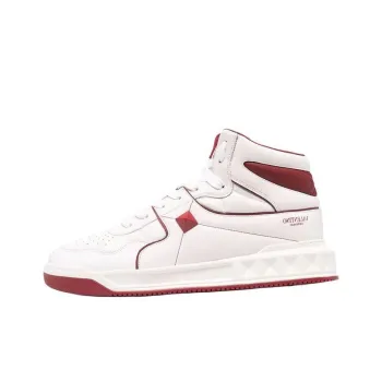 Valentino High top High Top Stylish Skateboarding Shoes Men's White