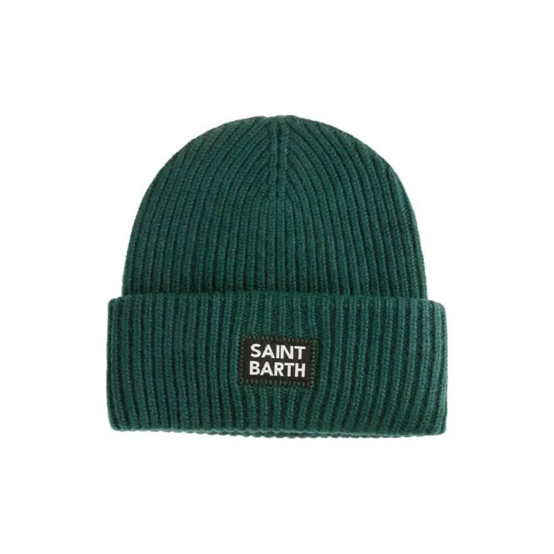 MC2 Saint Barth Logo Patch Beanie-0