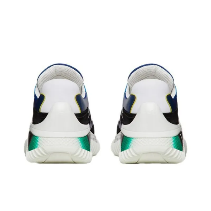 Valentino Wade Runner Low Top Casual Shoes Men's White Blue Purple-4