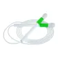 Green Handle White Rope