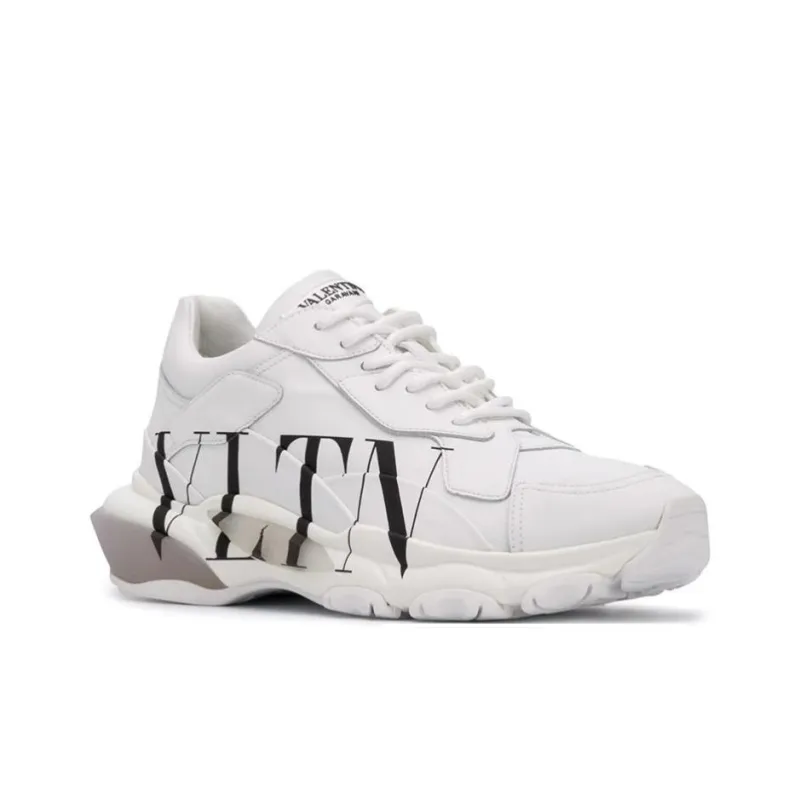 Valentino VLTN Bounce Logo Print White Black-2