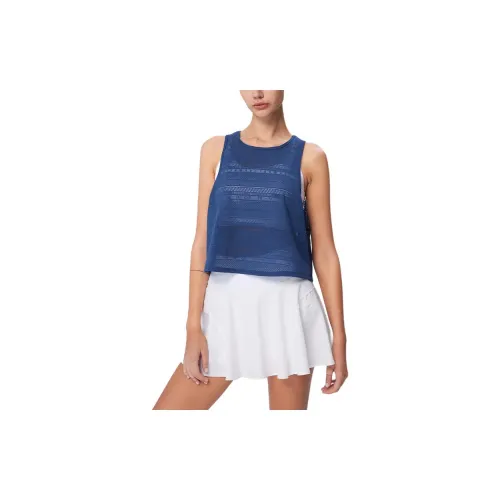 Particle Fever Tank Tops Women's Deep Denim