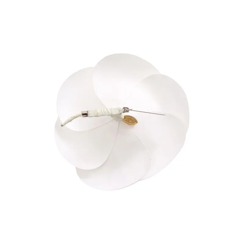CHANEL Pre-Owned 1986-1988 Camellia Cotton Brooch-1