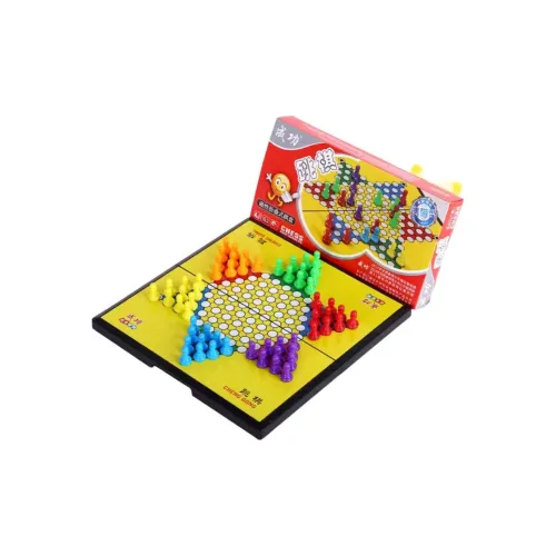 Holy Hands Small Size Magnetic Foldable Checkers Board Games