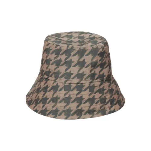 DRIES VAN NOTEN Houndstooth-print Bucket Hat