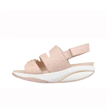 MBT Beach Sandals Women's White/Sprinkled Gold