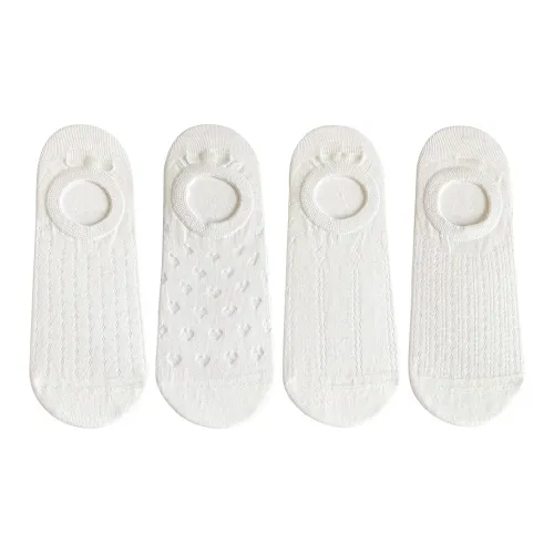 XXLLG No-Show Socks Women's 4 Pack
