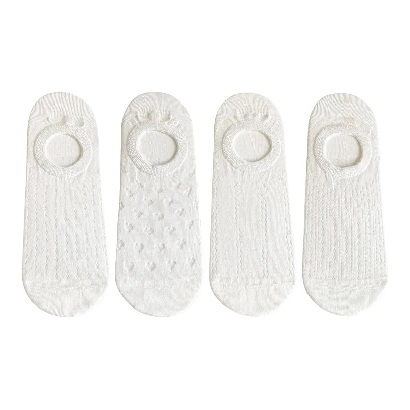 XXLLG No Show Socks Women's 4 Pack-0