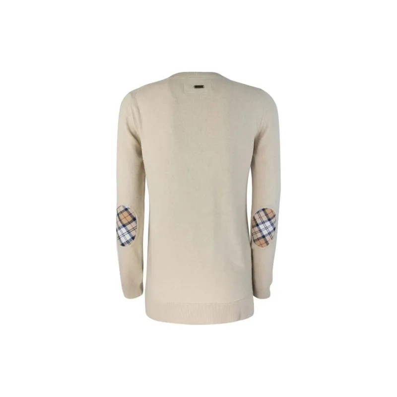 BARBOUR Patch-Detailed Crewneck Jumper-1