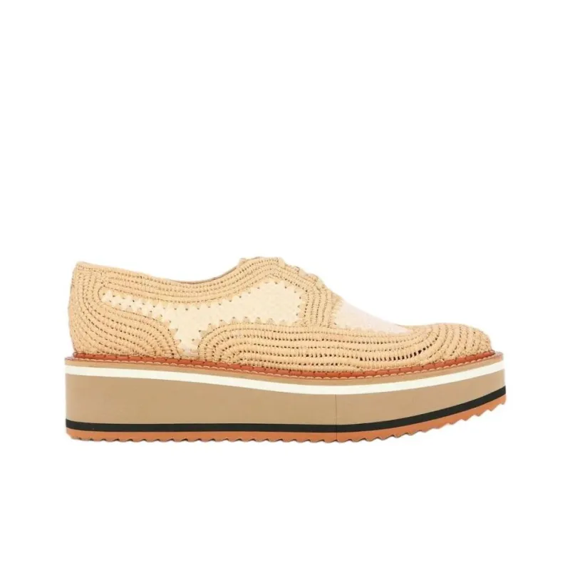 CLERGERIE Blake Casual Single Shoes 4.5cm Women's Beige-1