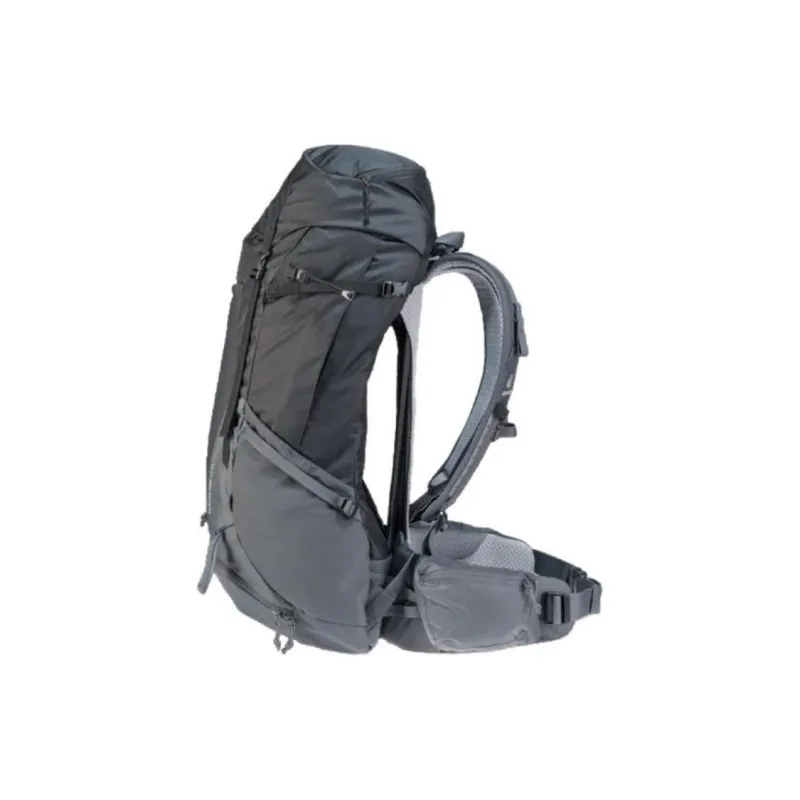 DEUTER 600 D Polyester Yarn Outdoor Hiking Bag Backpacks Unisex Black With Stone Ink-8