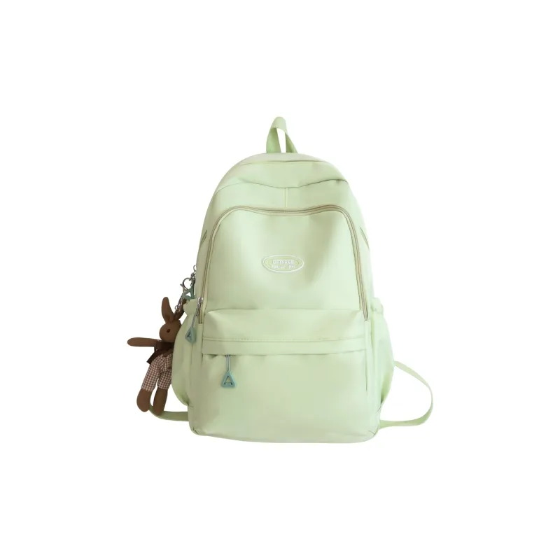 GOX Nylon Backpack Unisex White/Black/Red/Yellow/Green/Blue/Pink-2