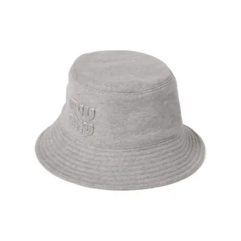 MIU MIU Bucket Hats Women's Gray