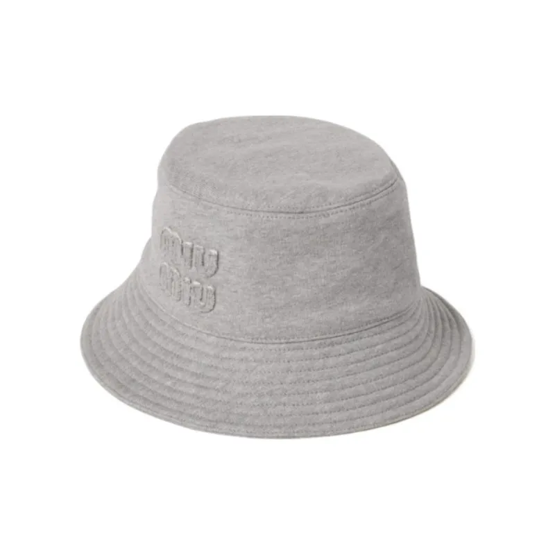 MIU MIU Bucket Hats Women's Gray-0