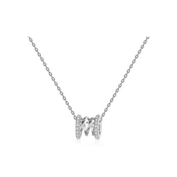 Asia Star 925 Sterling Silver Necklaces Women's