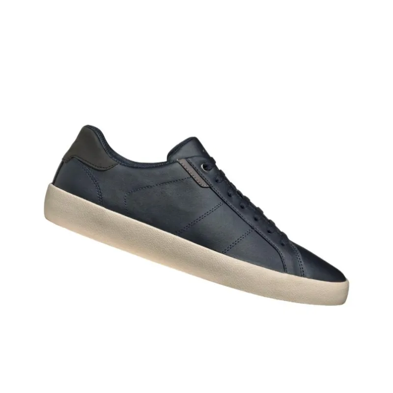 GEOX Anti Slip Wear Resistant Low Top Skateboard Shoes Men's Black-2
