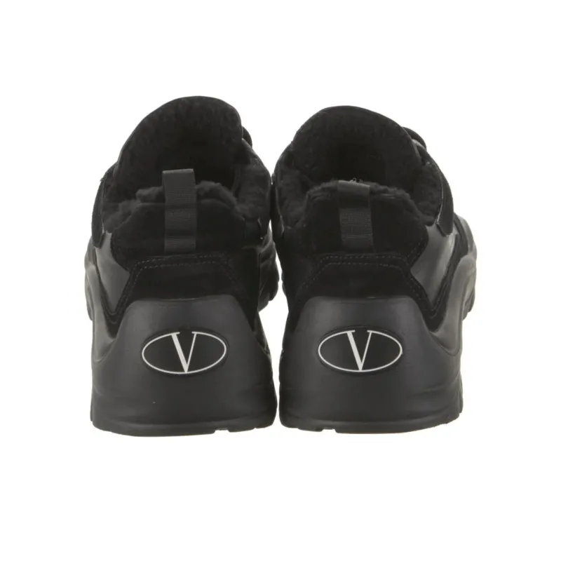 Valentino Gumboy Low Top Casual Shoes Men's Black-4