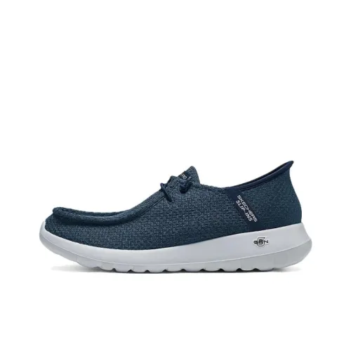 Skechers MEN'S GO WALK Casual Shoes Men Low-Top Navy