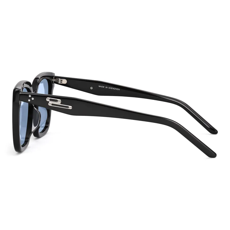 SUYAN Plate Frame Square Sunglasses Unisex-11