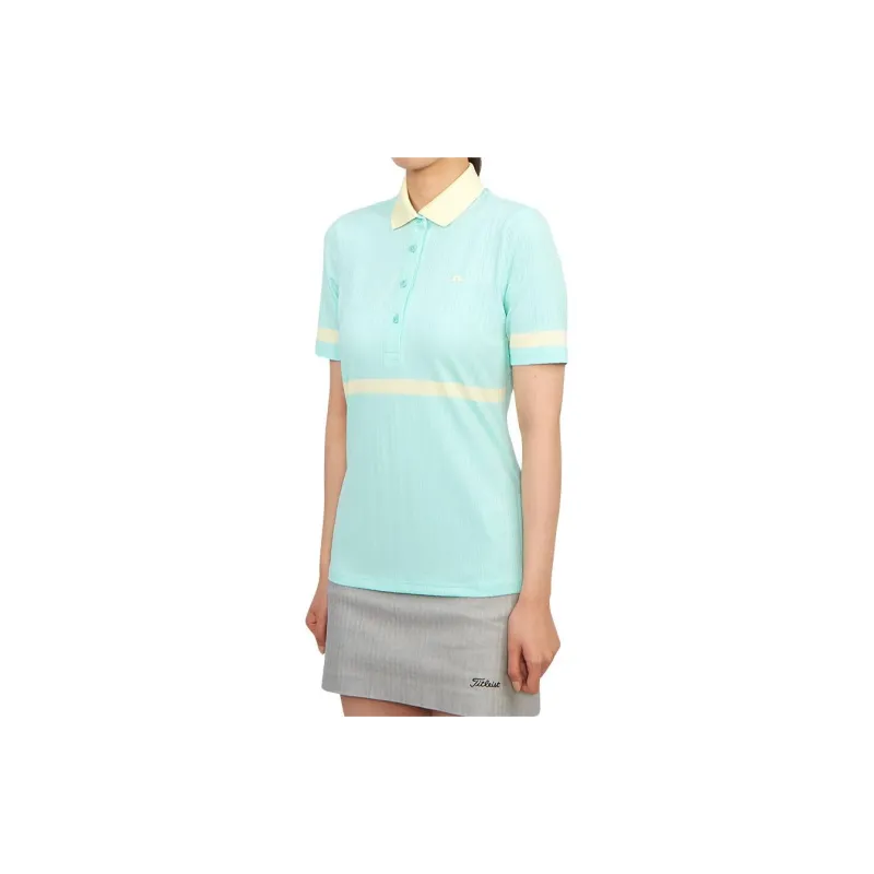 J.Lindeberg Polo Shirt Women's Mint Green-2