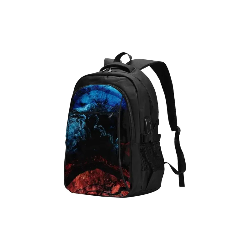 CMLZIUA Oxford Backpack Unisex Black-1