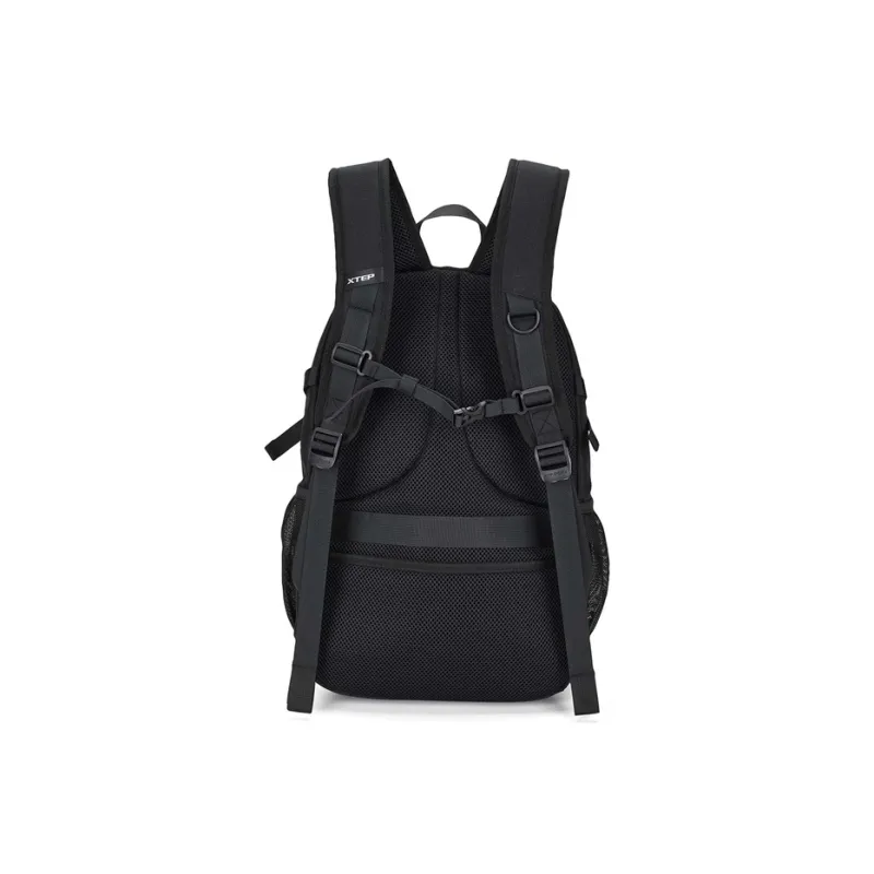 XTEP Nest Fabric Backpack Unisex Black-2