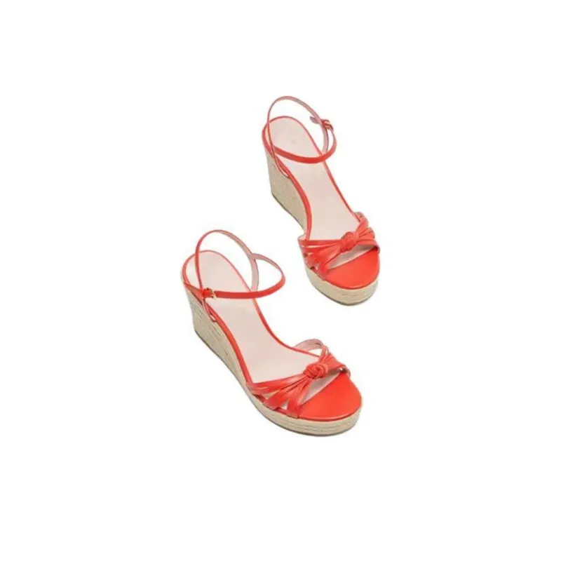 Kate Spade Tessa Strap Sandals 10cm Women's Red-2
