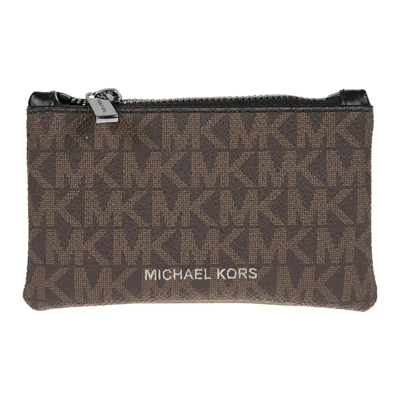 MICHAEL KORS PVC With Polyester Clutch Men's Brown-0