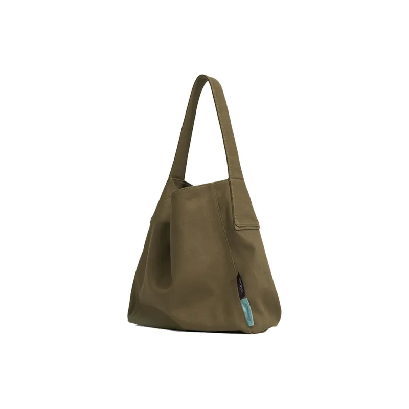 YUMCHIC 100% Cotton Twill Canvas Handbag Shoulder Bag Large Size Women's Multicolor-11