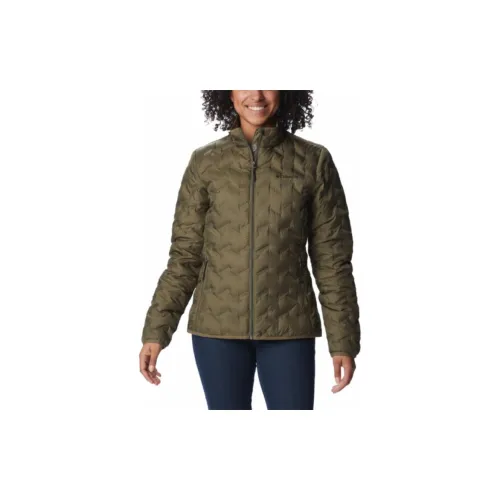 Columbia Delta Ridge Down Jackets Women's Green