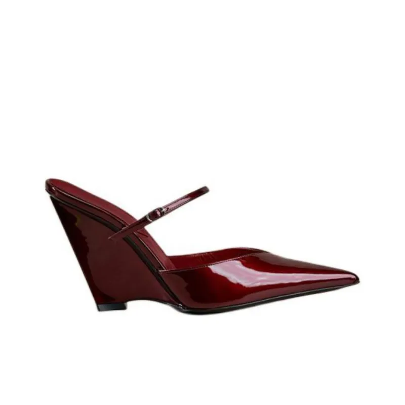 D'ACCORI Wrap-toe Slippers Women's Red-1