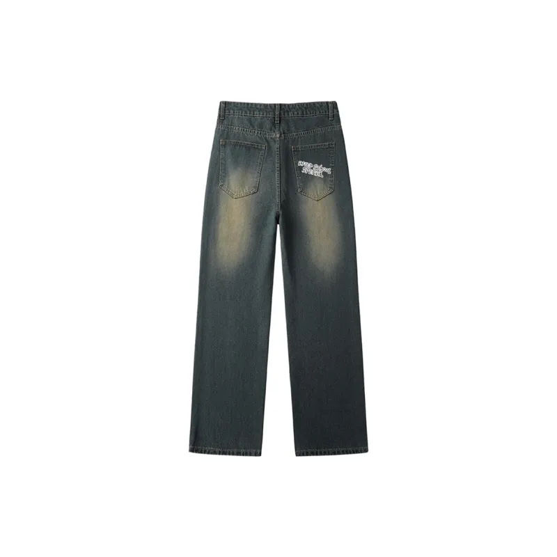 AFTER SCHOOL SPECIAL Jeans Unisex Vintage Blue-1