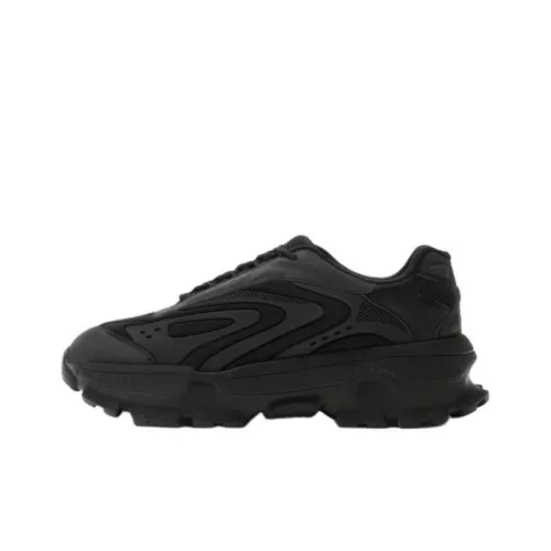 ZARA Chunky Sneakers Men Low-Top Black