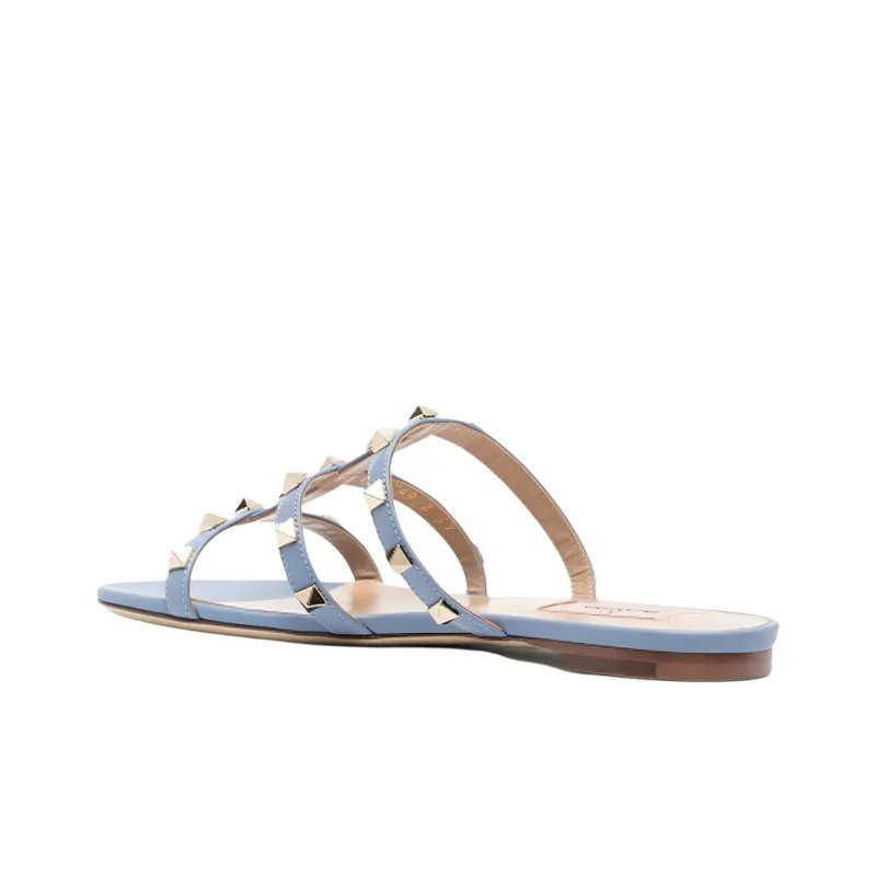 Valentino Garavani Rockstud Flat Sandals-3