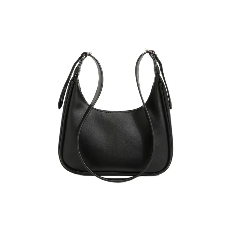 Carksky PU Shoulder Bag Crossbody Bag Women's White/Black-6