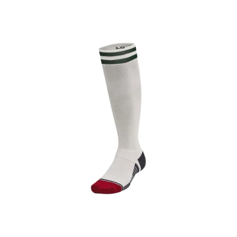 Under Armour Elite Straight Leg Knee-High Socks Unisex 1 Pack Gray White-0
