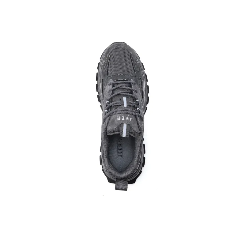 JEEP SPIRIT Anti Slip And Wear Resistant Height Increasing Low Top Chunky Sneakers Men's-6