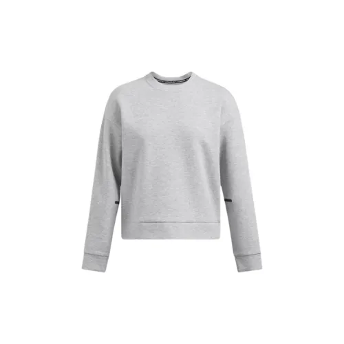 Under Armour Unstoppable Sweatshirts Women's Modern Gray Light Sandalwood