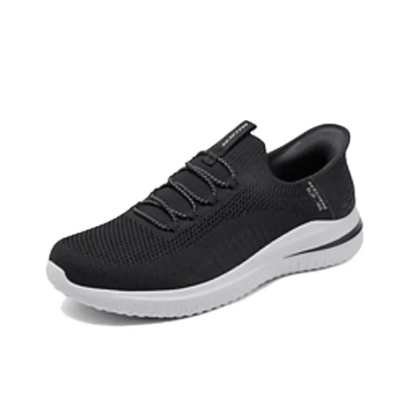 Skechers MENS USA Anti Slip Wear Resistant Low Top Casual Shoes Men's Black-2