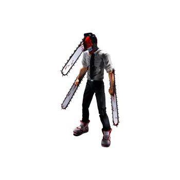 BANDAI SHF Chainsaw Man Denji Action Figures 15cm