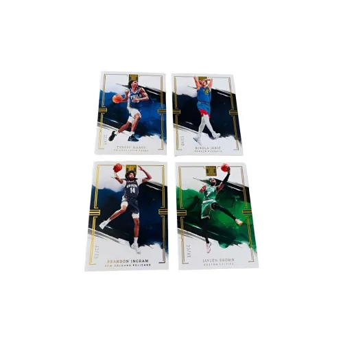 PANINI Nikola Jokic, Brown, Ingram, Maxey, Non Warranty Product Sports Cards 4 Pcs