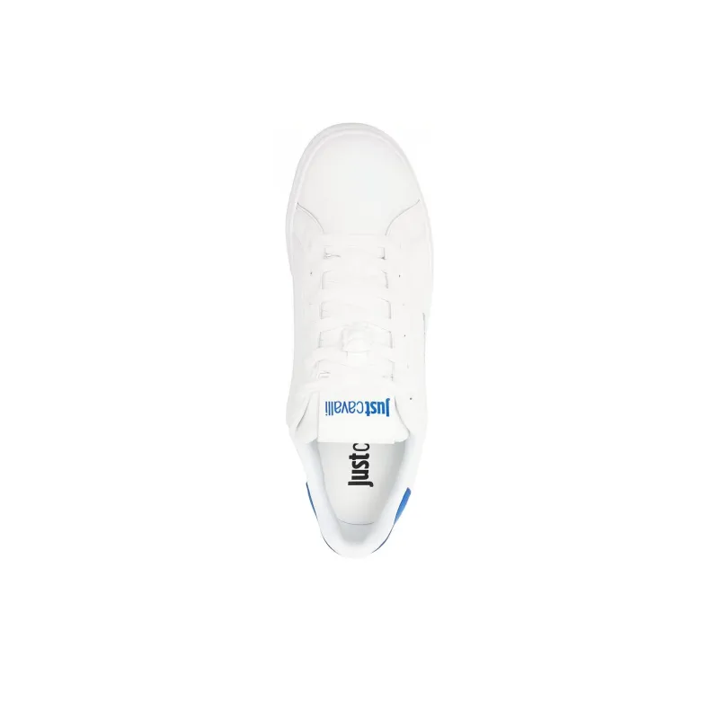 Just Cavalli Tiger Head-motif Leather Sneakers-4