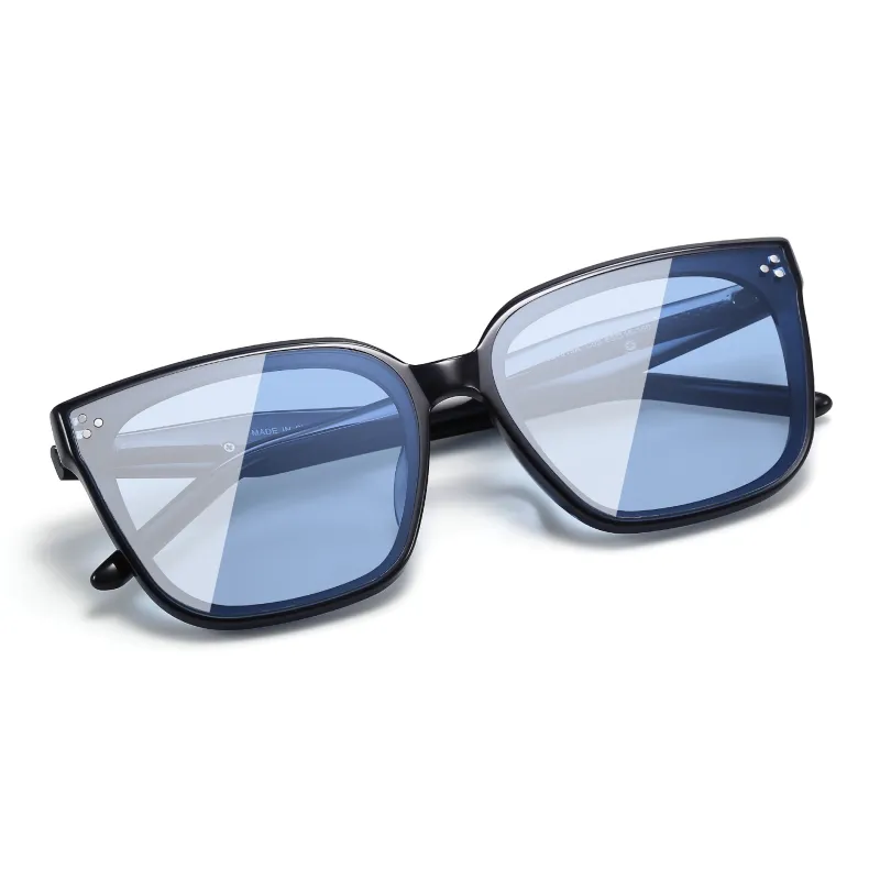 SUYAN Plate Frame Square Sunglasses Unisex-9