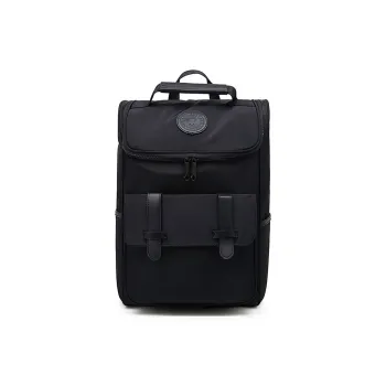 Old Man's Head Nylon Backpack Regular Unisex Black