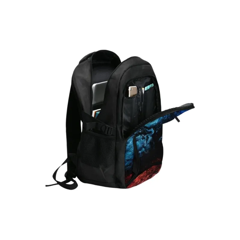 CMLZIUA Oxford Backpack Unisex Black-4