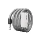 Phoenix Key Cable Lock 511 with Bracket White 120CM