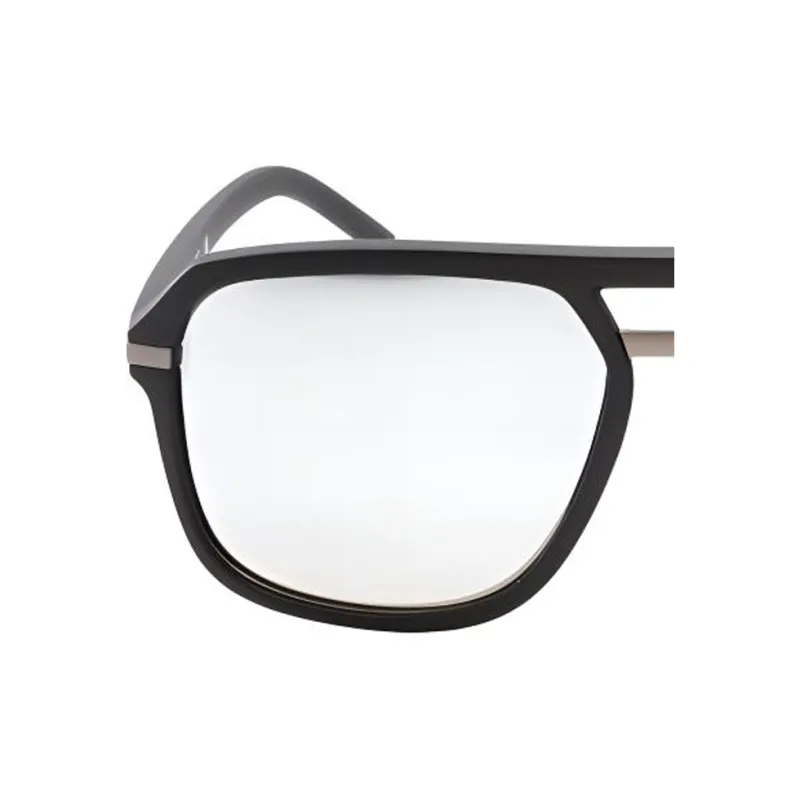 GUESS Plastic Irregular Shape Sunglasses Men's Black-2
